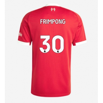 Billige Fotballdrakt Liverpool Jeremie Frimpong #30 Replika Hjemmedrakt 2025-26 Kortermet